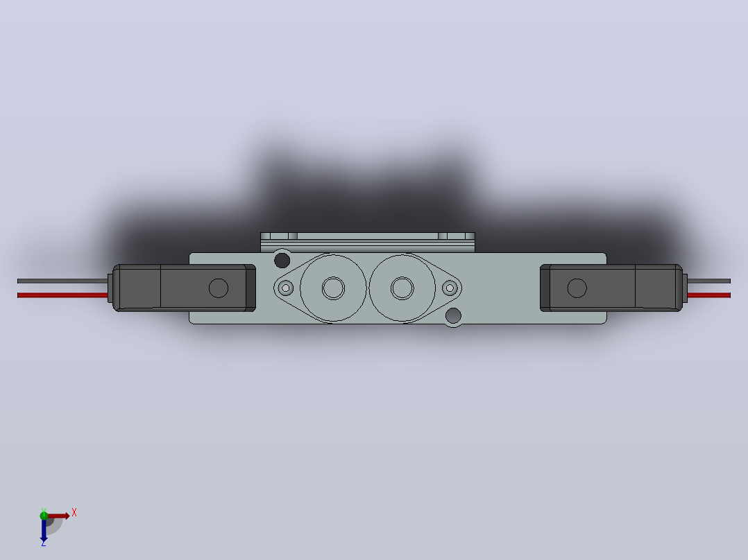 SY5520-GD-C4-8 双电控直接出线式电磁阀[SY5520-6-GD-01-C6-F2]俯视图