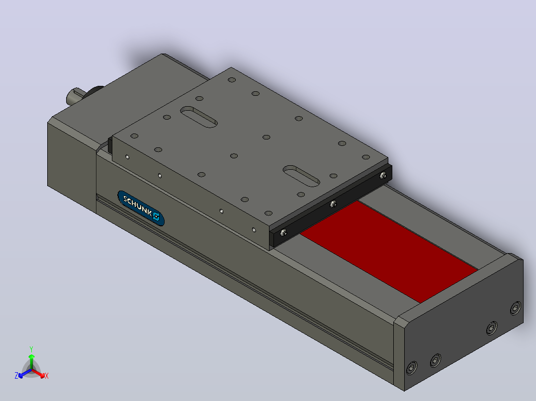 线性执行器SCHUNK-D 110-C主视图