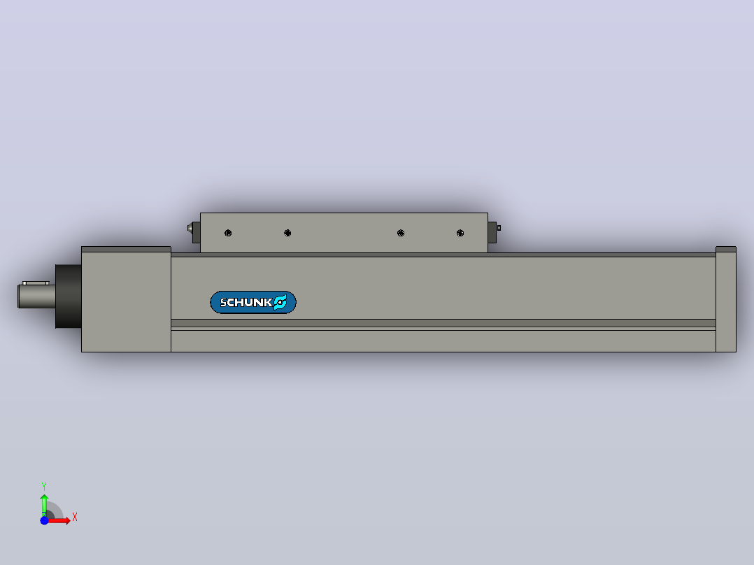 线性执行器SCHUNK-D 110-C前视图