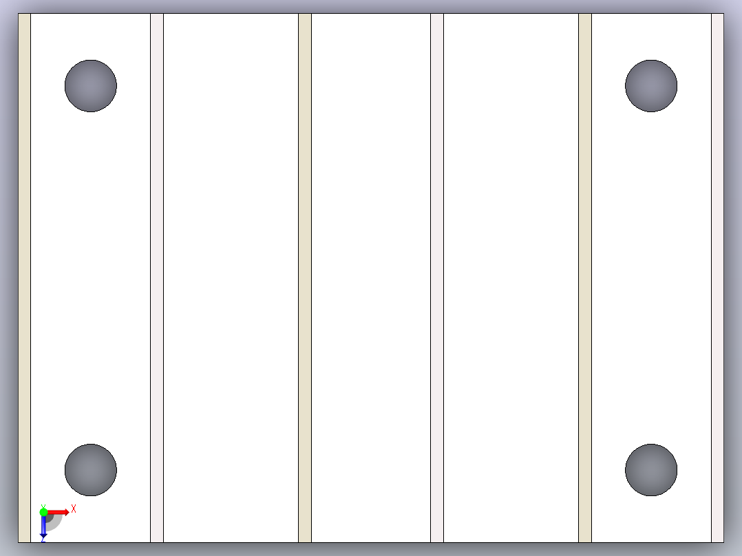TBR铝制箱式单元_亚洲标准开口型[TBR20S]俯视图