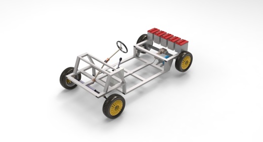 Solidworks中的汽车底盘设计缩略图