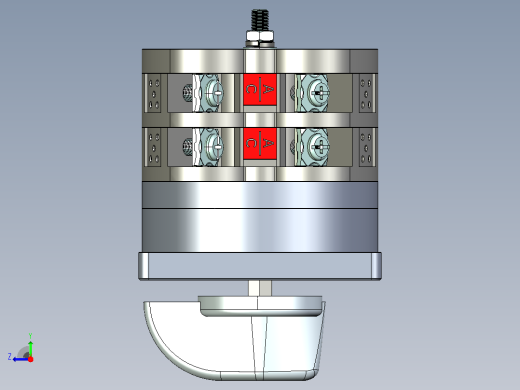 HZ5-40_7.5 M04组合开关三维模型202012右视缩略图