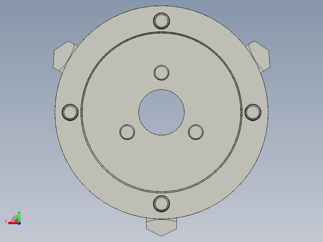 夹具clamping_chuck_269060_3065后视图