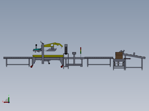 装箱称重封箱流水线后视缩略图