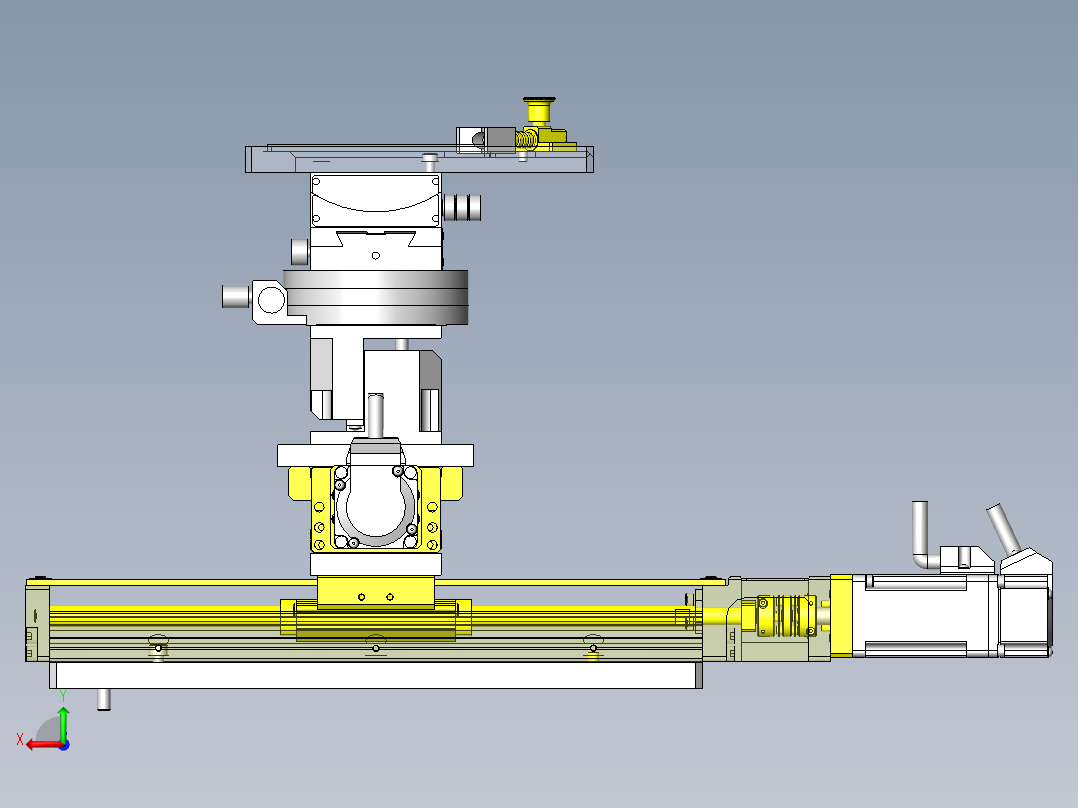 膜厚检查装置后视图
