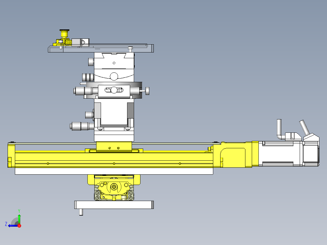 膜厚检查装置右视图