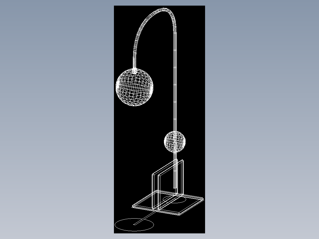 室内家具和灯具等的模型十五-K-L12