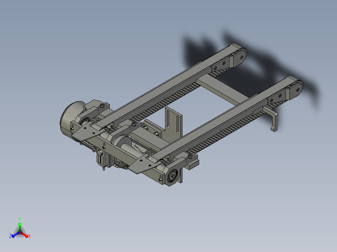 双向流动输送机