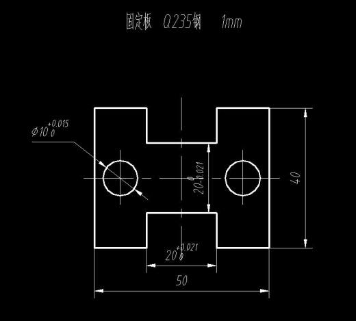 固定板冲孔落料复合模（CAD图+Proe三维）缩略图