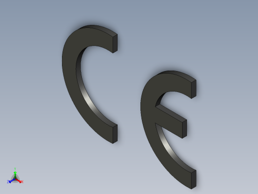 logo-ce-marking-ce-符号正等轴测缩略图
