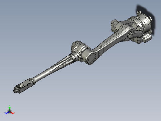 川崎rs015X六轴加长臂焊接工业机器人三维模型资料