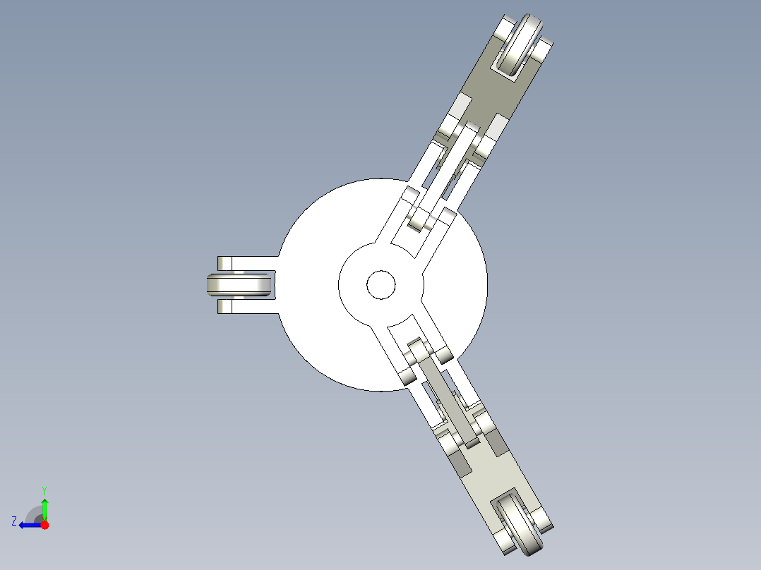 一种管道检测机器人系统设计右视图