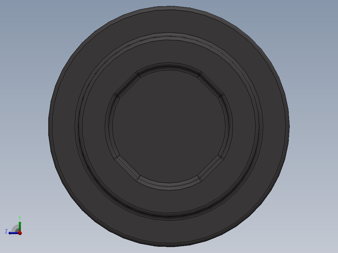 乐高机械组车桥-6587 DkStone Technic Axle 3 with Stud右视图