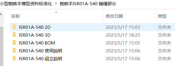 小型蜘蛛手