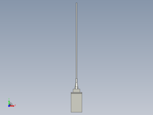 基恩士FU-15_kc图纸模型前视缩略图
