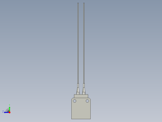基恩士FU-15_kc图纸模型右视缩略图