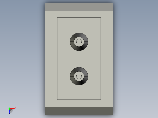 基恩士FU-15_kc图纸模型俯视缩略图