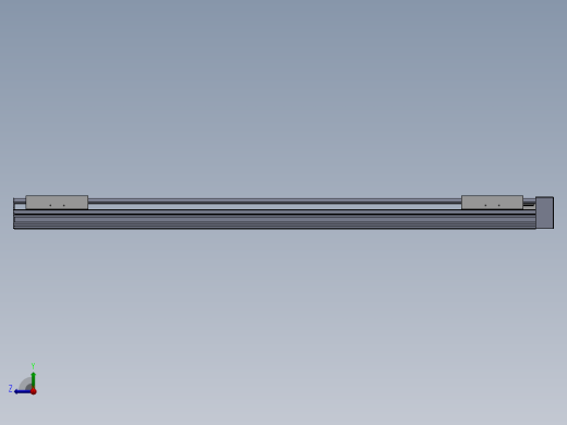 直线模组LHA22-CA-L.SLDASM设计图纸右视缩略图