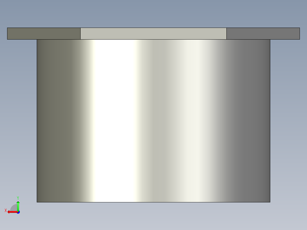 船舶管路系统SeaCor_ReducerBushing_FPTxSPIG_37J138247_2in x 0.5in后视图