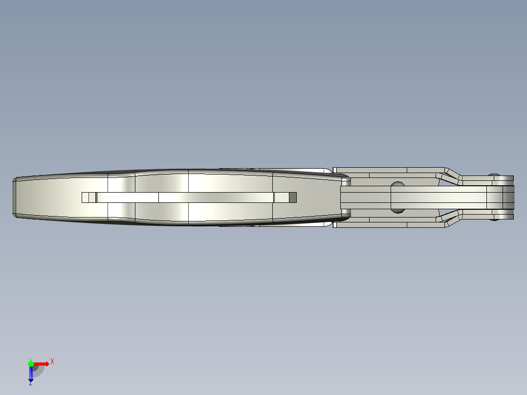 螺旋开瓶器20俯视图