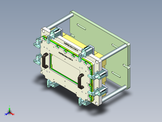 AAPB0-TRIM-笔记本CNC工装夹具三维模型CNC4正等轴测缩略图