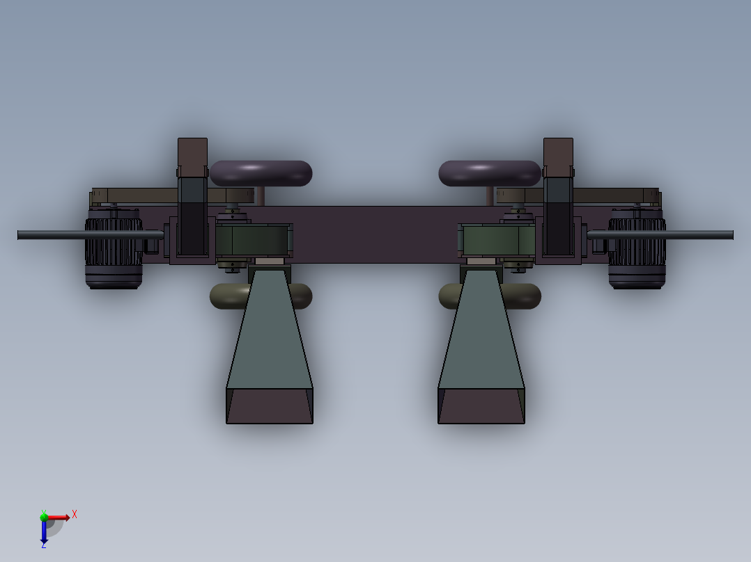 木材削木机sw17俯视图