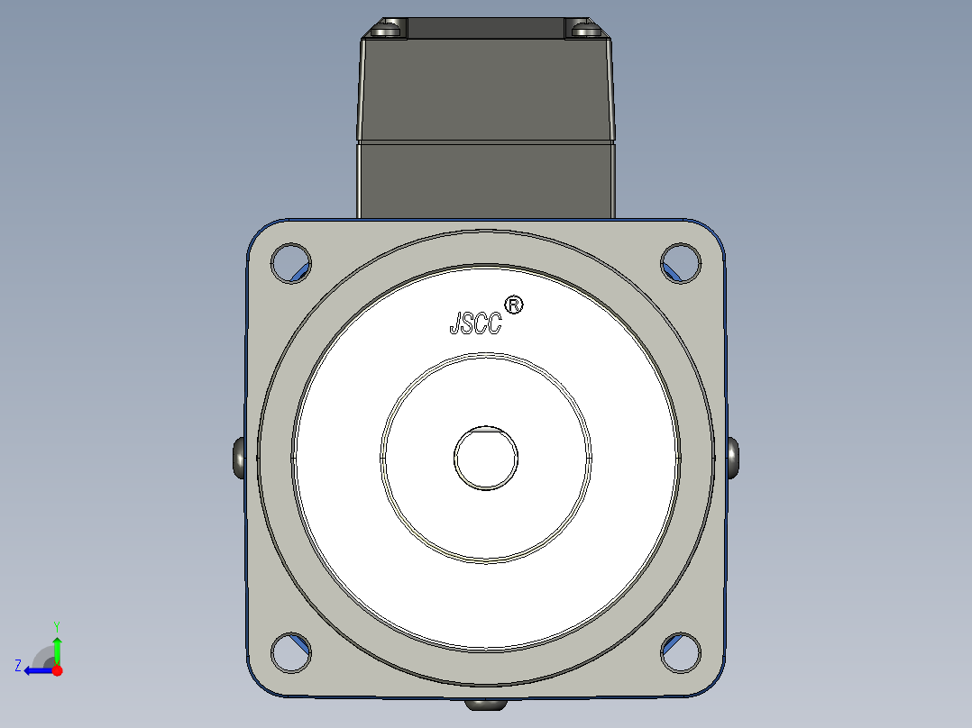 YT系列调速电机-60yt04右视图