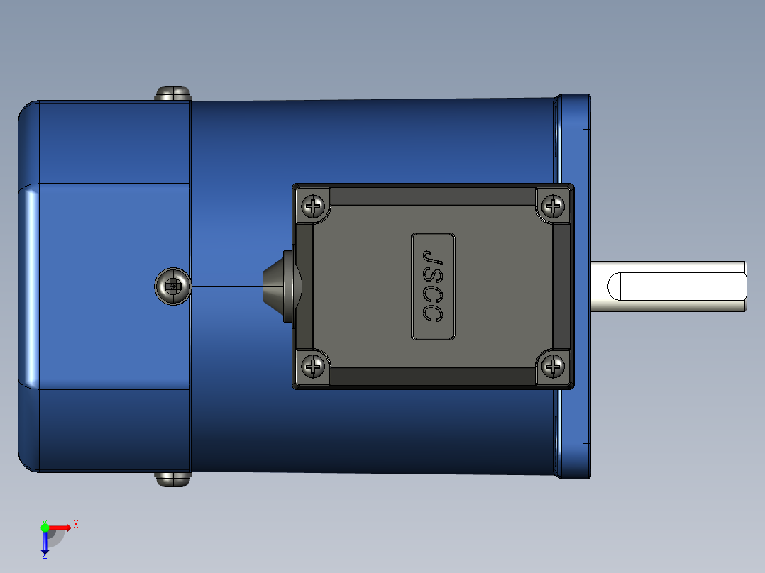 YT系列调速电机-60yt04俯视图