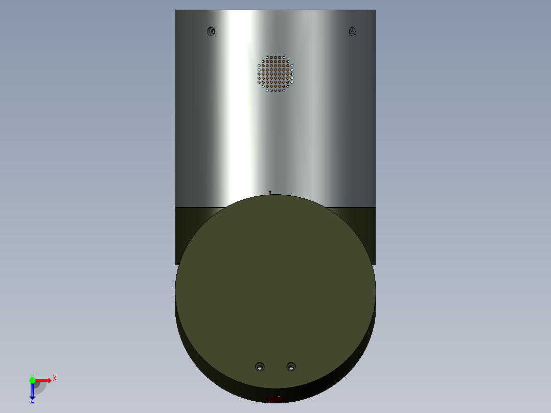 磁悬浮音乐盒可升降系统图纸俯视图