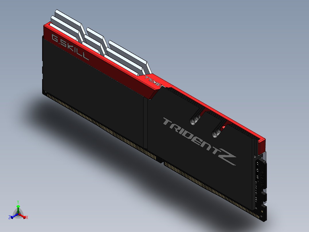 内存(11)正等轴测图