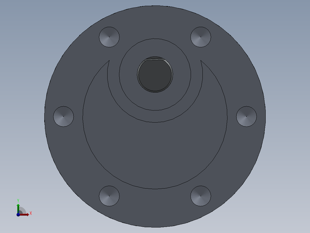 直流电机、电机(26)前视图
