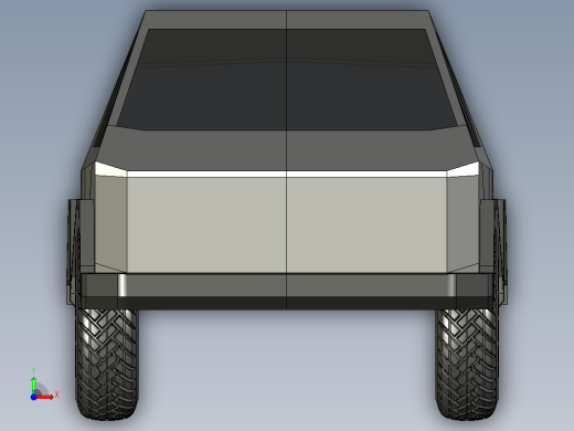 B2005355-特斯拉 Cybertruck前视缩略图