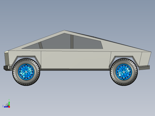 B2005355-特斯拉 Cybertruck右视缩略图
