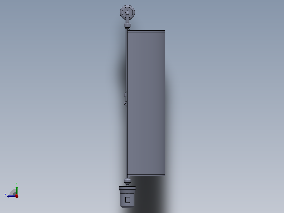 碱洗处理系统右视图