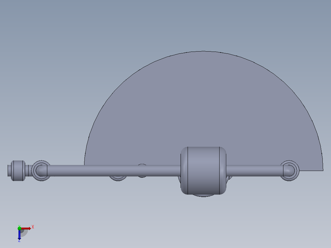 碱洗处理系统俯视图