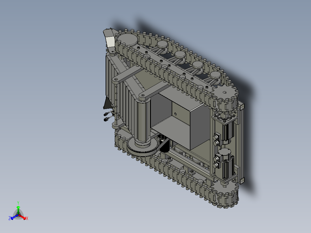 自走式超窄型大豆联合收割机