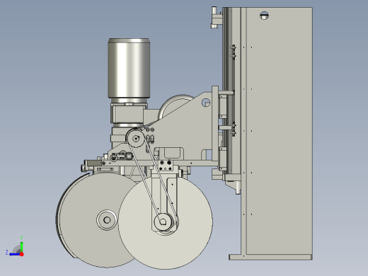 切割钻孔组件右视缩略图