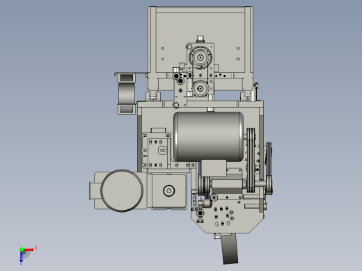 切割钻孔组件俯视缩略图