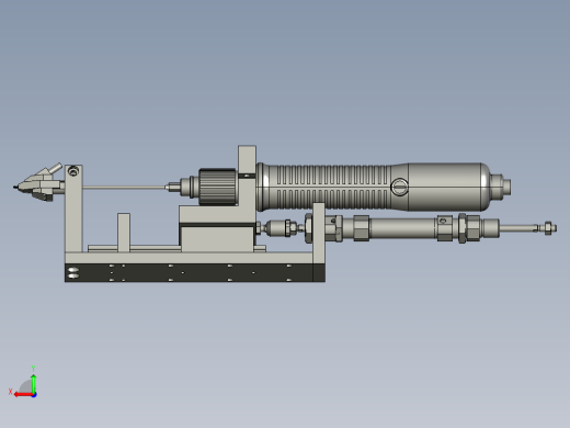 装配体电批Z轴后视缩略图