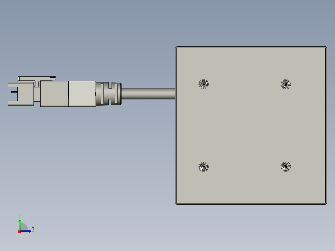P-CCP-40光源左视图