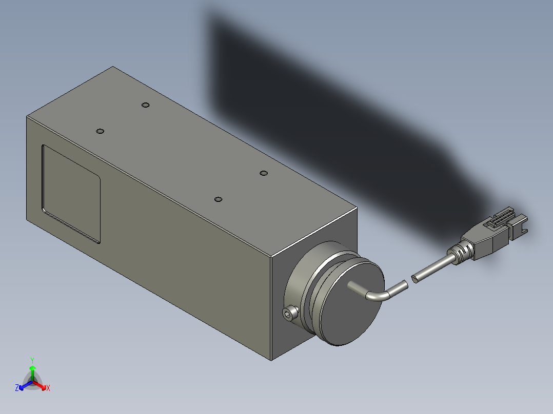 P-CCP-40光源正等轴测图