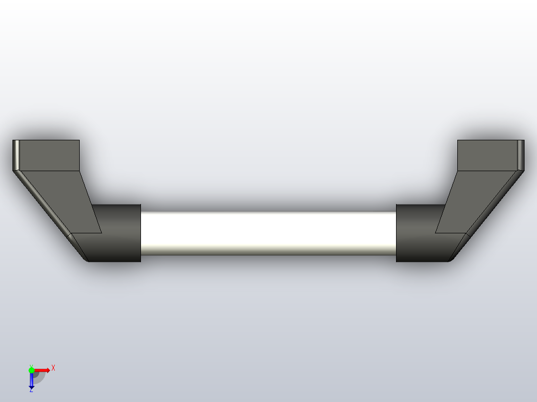 手柄把手 (3)俯视图