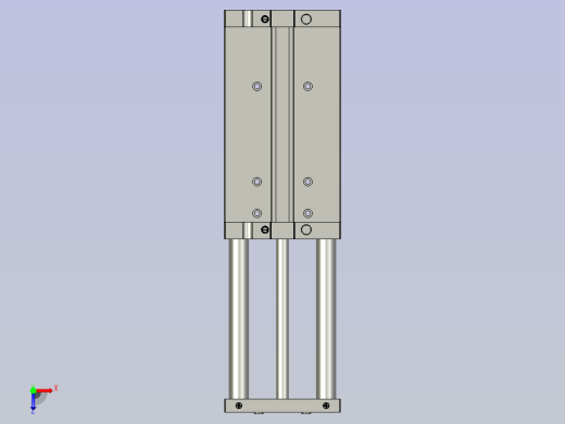 534769_DFM-50-200-B-PPV-A-GF带导杆气缸俯视缩略图