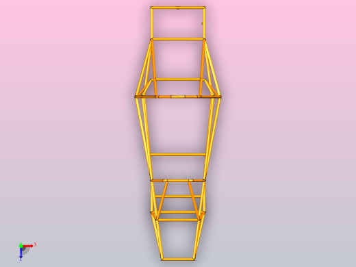 方程式赛车底盘俯视缩略图
