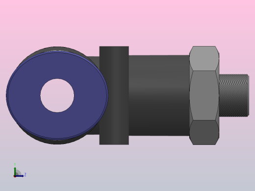 PB 螺纹正三通[PB04-M5]左视缩略图