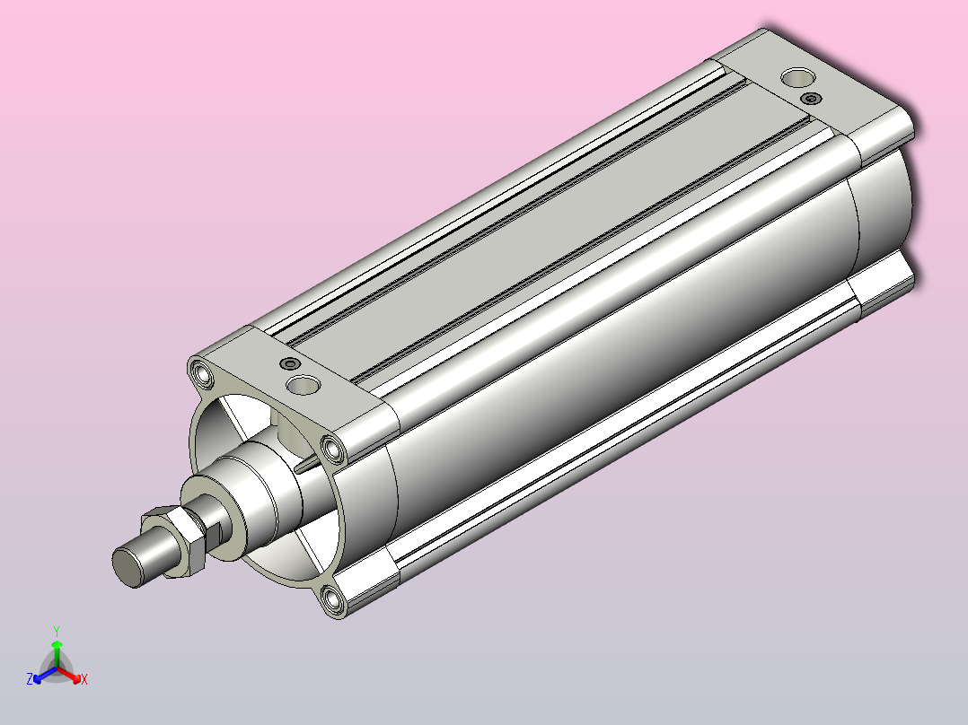 FESTO气缸DSBC-125-320-PPVA-N3---_0_正等轴测图