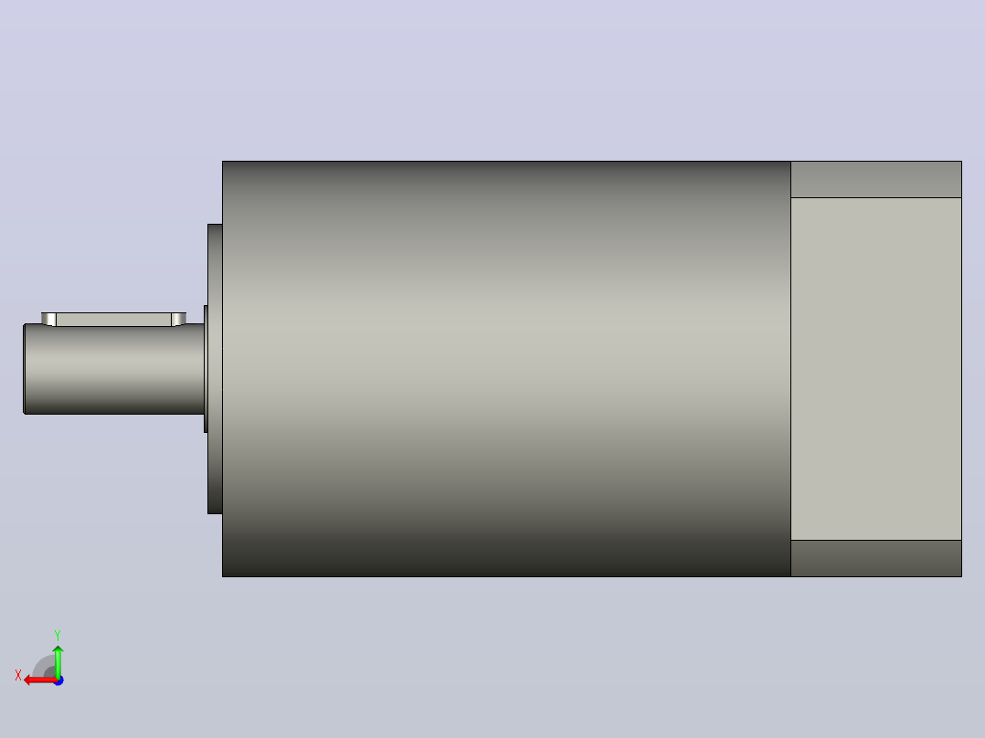 间隙减速器gearbox_gbx120016k_gbk_120_100_4_f后视图