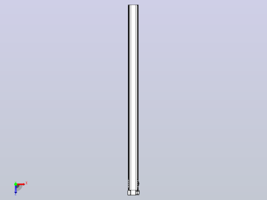 皮带直线轴半封闭可选导轨TPA-HNB-140D-120-L2350-LP-Y-P40-N3俯视缩略图