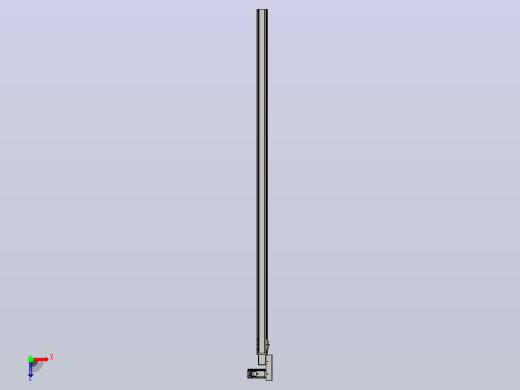 皮带直线轴半封闭可选导轨TPA-HNB-65S-90-L2050-MR-C-P10-N3俯视缩略图