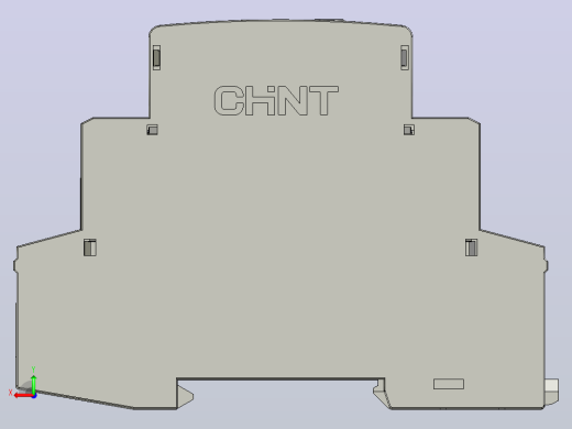 NTE8-C时间继电器三维模型202012后视缩略图